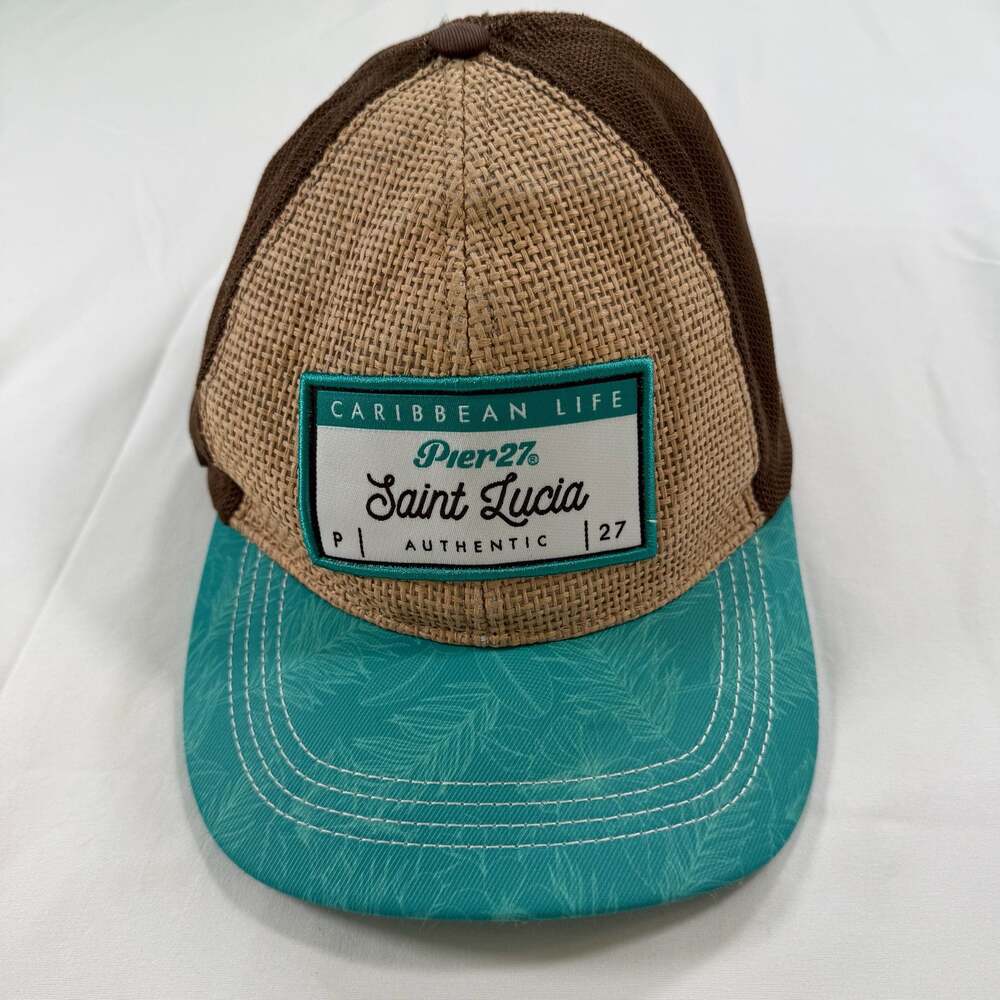 Pier 27 Saint Lucia Caribbean Life Trucker Hat